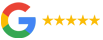 google icon with 5 gold stars